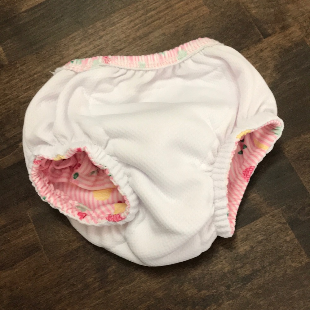 I play swim diaper - pink pineapple - size 6 mo. - Picture 4 of 5